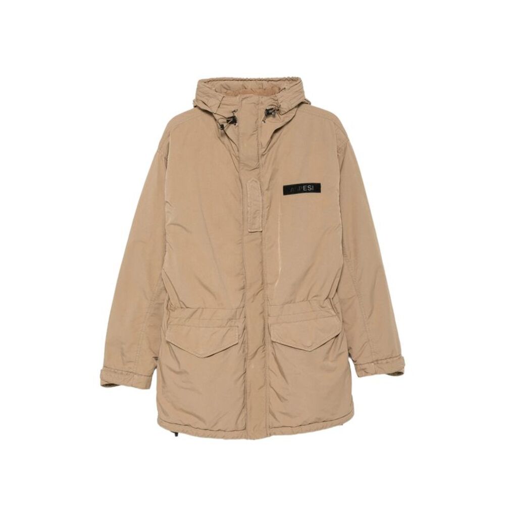 Aspesi Neutrals Jackets - Hooded Jackets Men